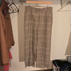 H&M cropped wide pants